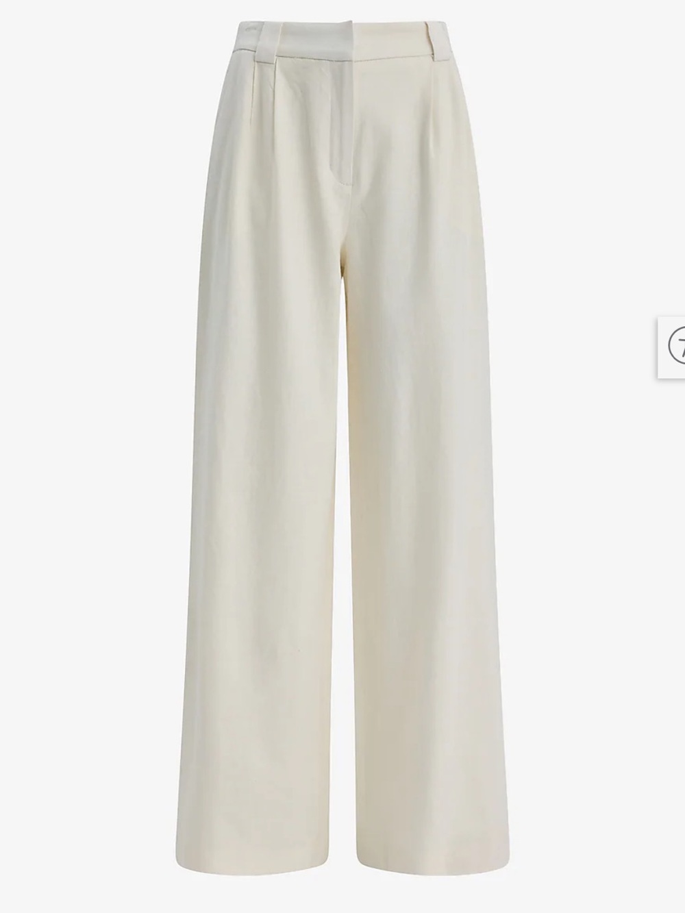 Summer-Blend Linen High Waisted Relaxed Trouser Express